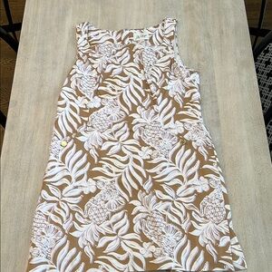 Lilly Pulitzer shift dress in Rattan Bon Vivants pattern
